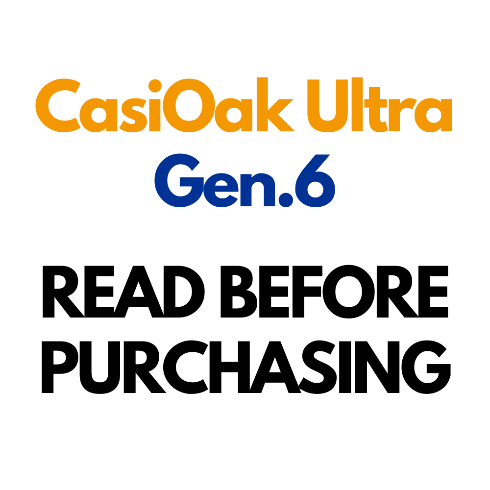 10 Things Before Purchasing Gen.6 CasiOak Modding Kits