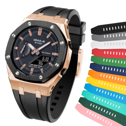 [SKXMOD] CasiOak Gen.4 Remake GMA-S2100 Series Modding Kits | Rubber Band Version