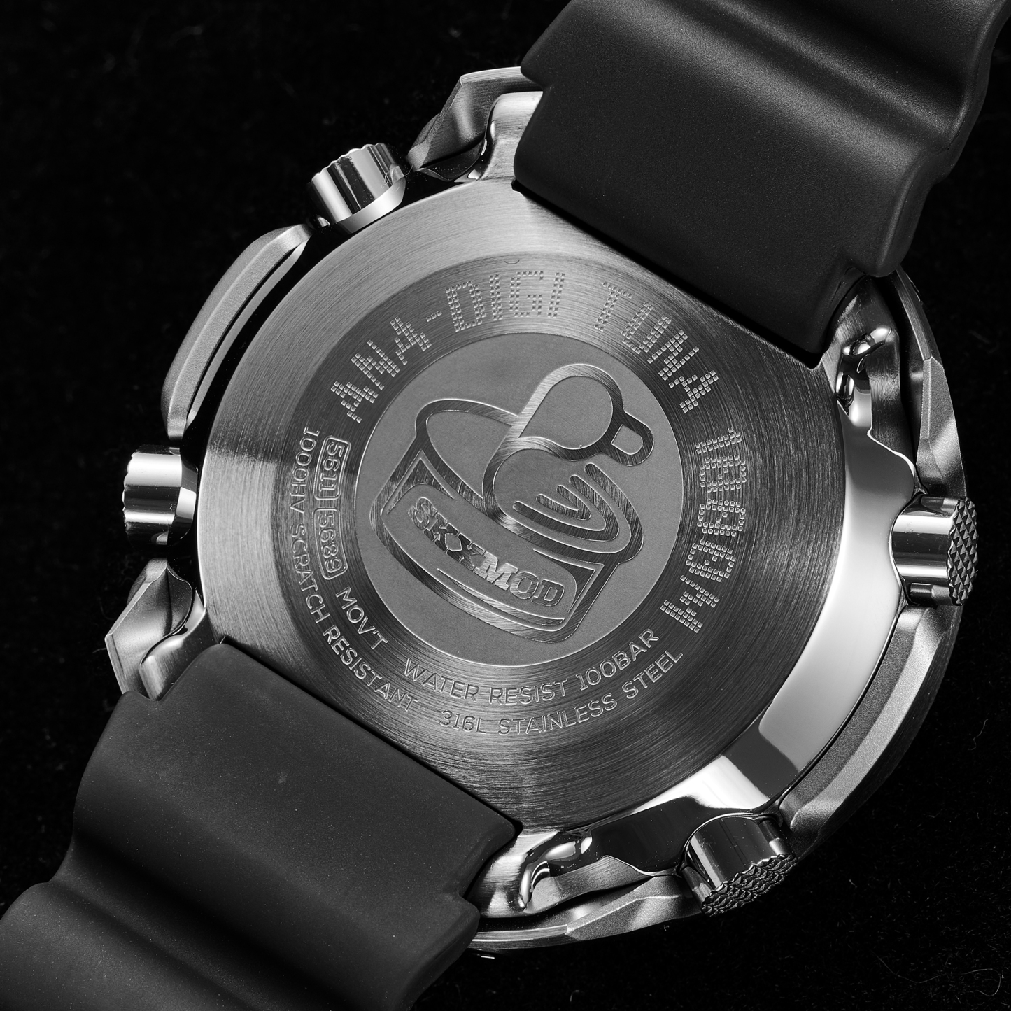 [SKXMOD] #1 Ana-Digi Tuna Completed Build