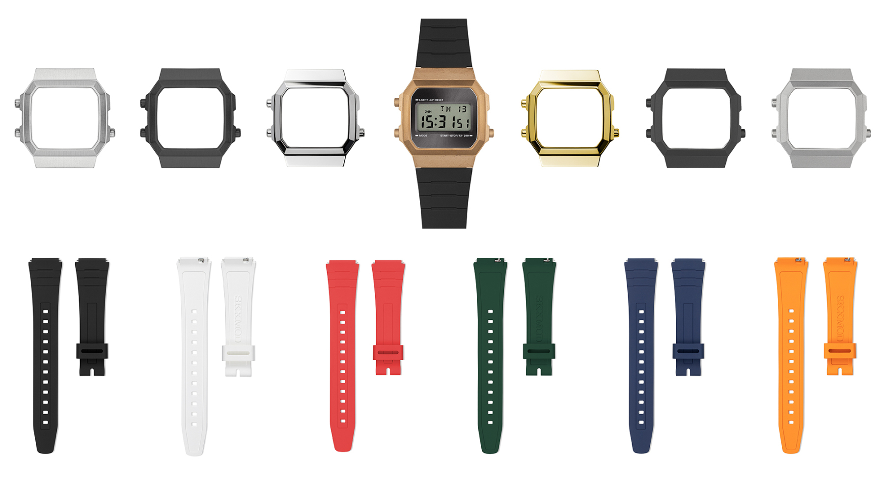 [SKXMOD] Modding Kits for A168 & F-105W Series