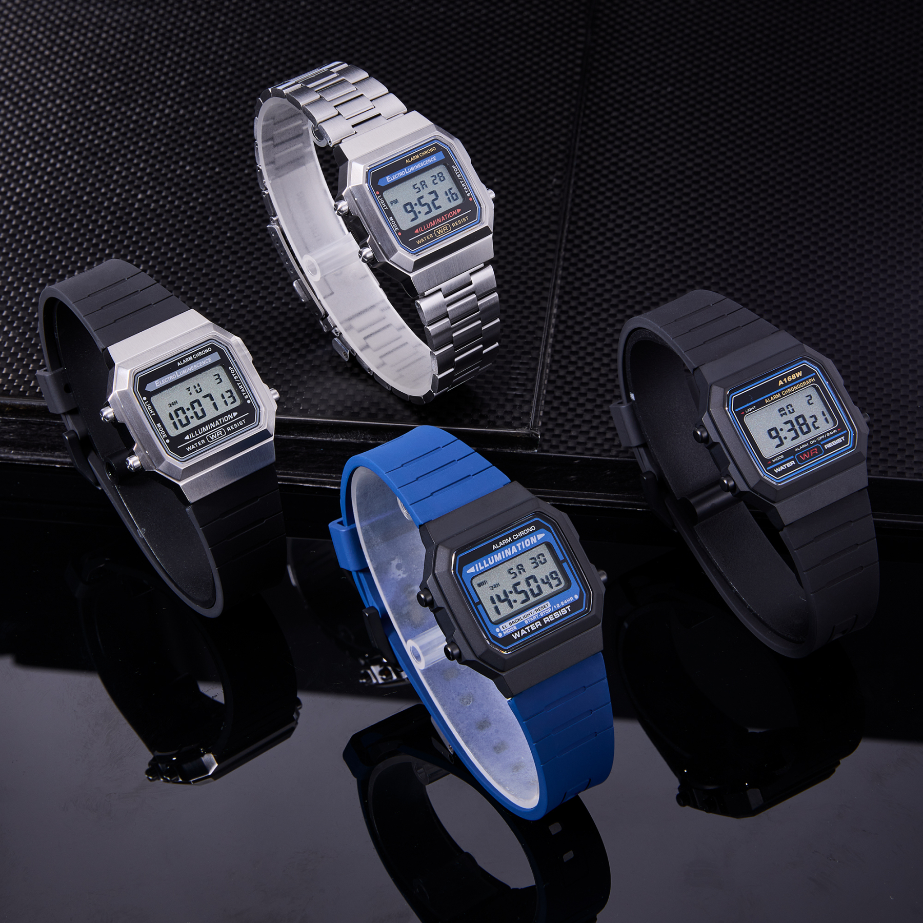 Faceplates for A168 & F-105W Series Modding Kits