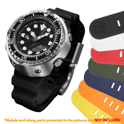 [SKXMOD] Ana-Digi Tuna Modding Kits | Stainless Steel Version