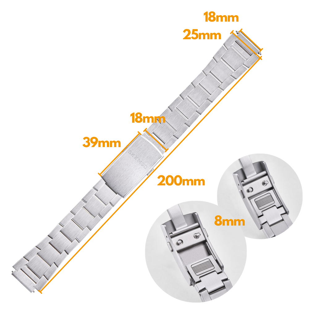 Bracelet for SKXMOD AE-1200/1300 & WS-1600/1700 Modding Kits