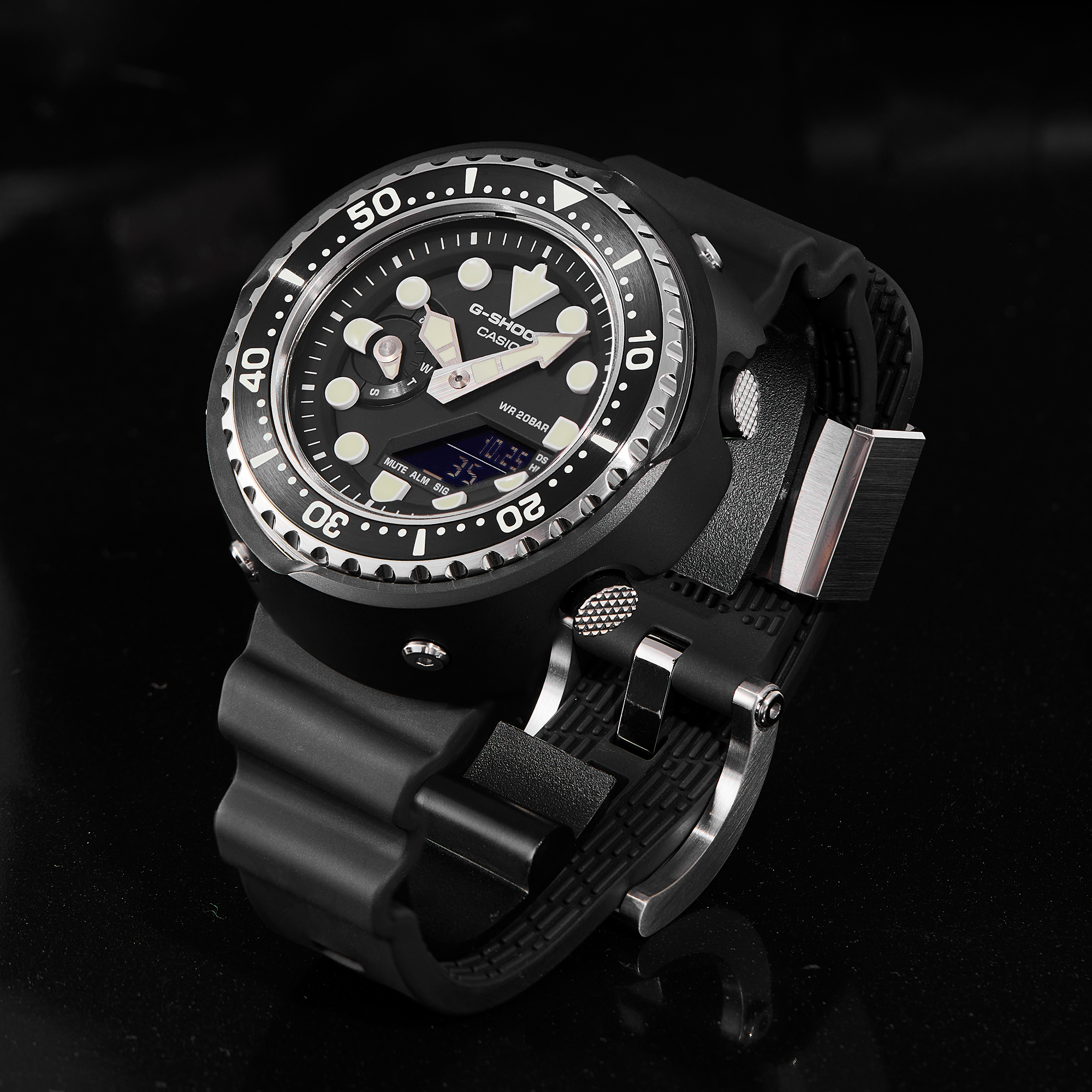 [SKXMOD] #3 Ana-Digi Tuna Completed Build