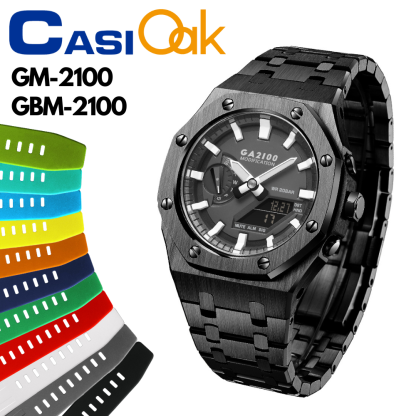 [SKXMOD] CasiOak GM & GBM 2100 Series Modding Kits | Bracelet & Rubber Band Version