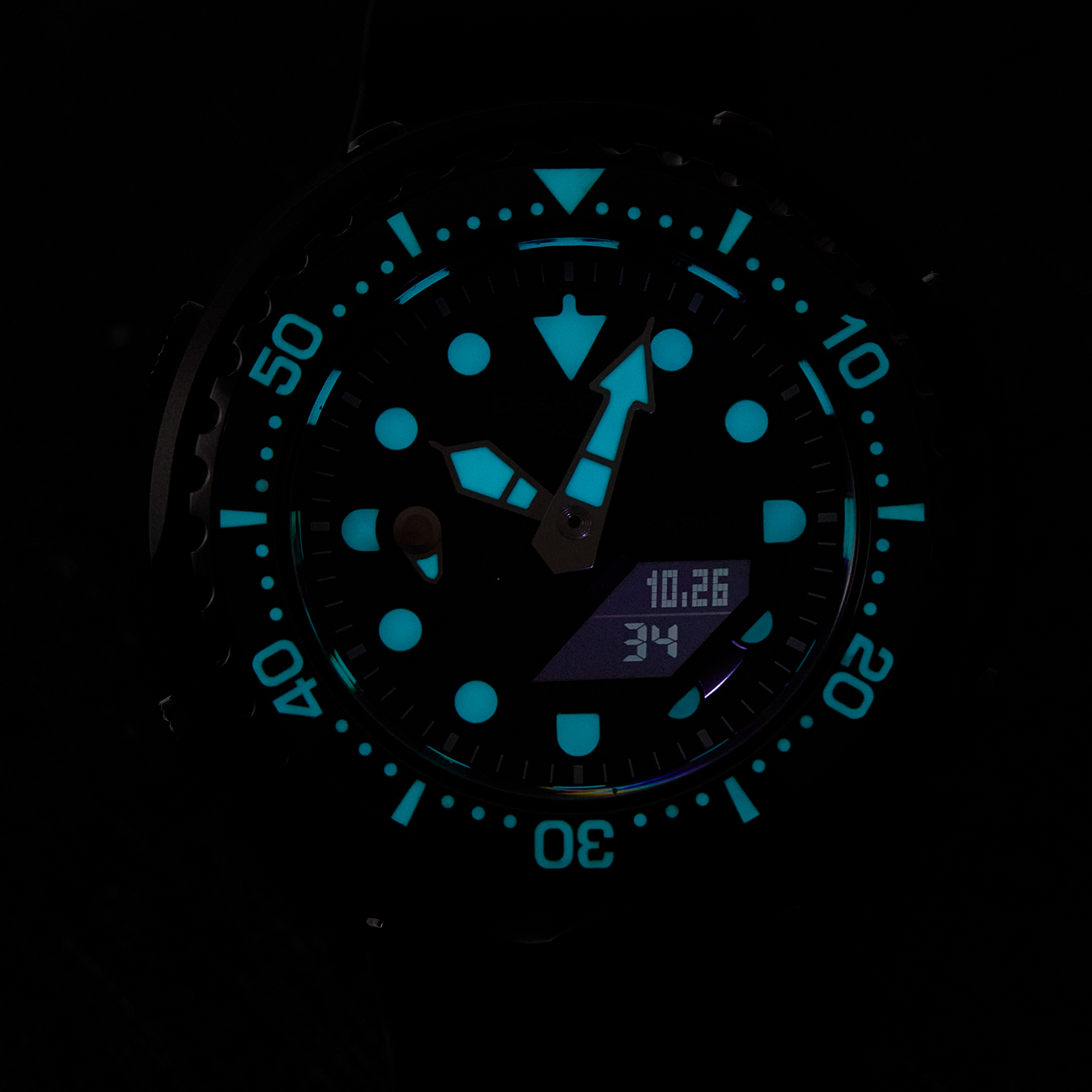 [SKXMOD] #2 Ana-Digi Tuna Completed Build