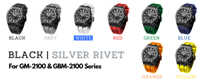 [SKXMOD] CasiOak GM & GBM 2100 Series Modding Kits | Rubber Band Version