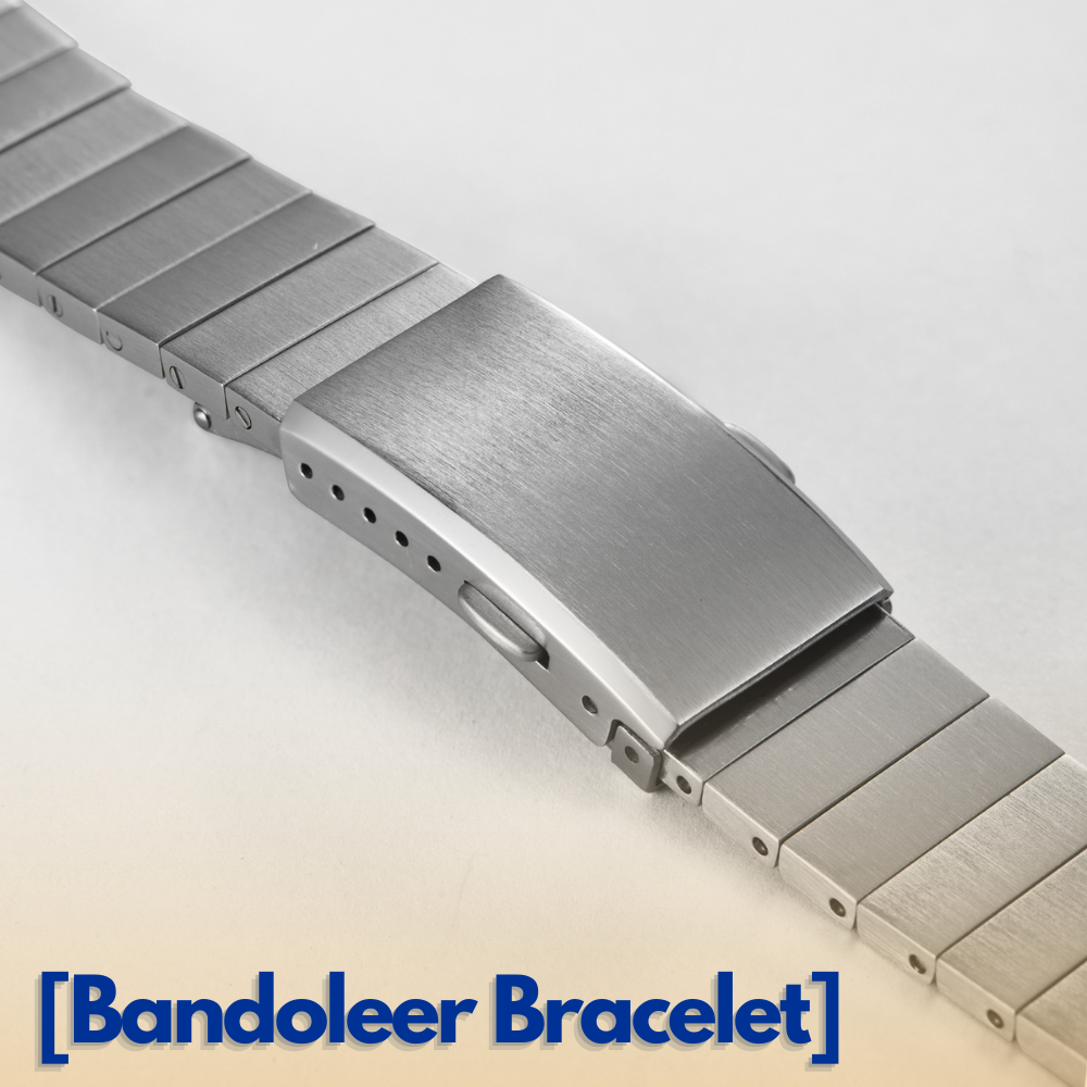 SKXMOD] Bandoleer Bracelet for A168/F-105W/LF-20/A130/A500