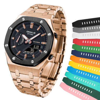 [SKXMOD] CasiOak Gen.4 Remake GMA-S2100 Series Modding Kits | Bracelet & Rubber Band Version