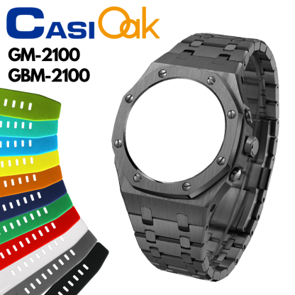 [SKXMOD] CasiOak GM & GBM 2100 Series Modding Kits | Bracelet & Rubber Band Version