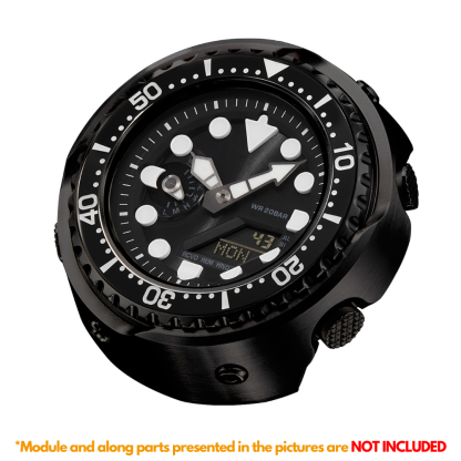 [SKXMOD] Ana-Digi Tuna Modding Kits | Stainless Steel Version