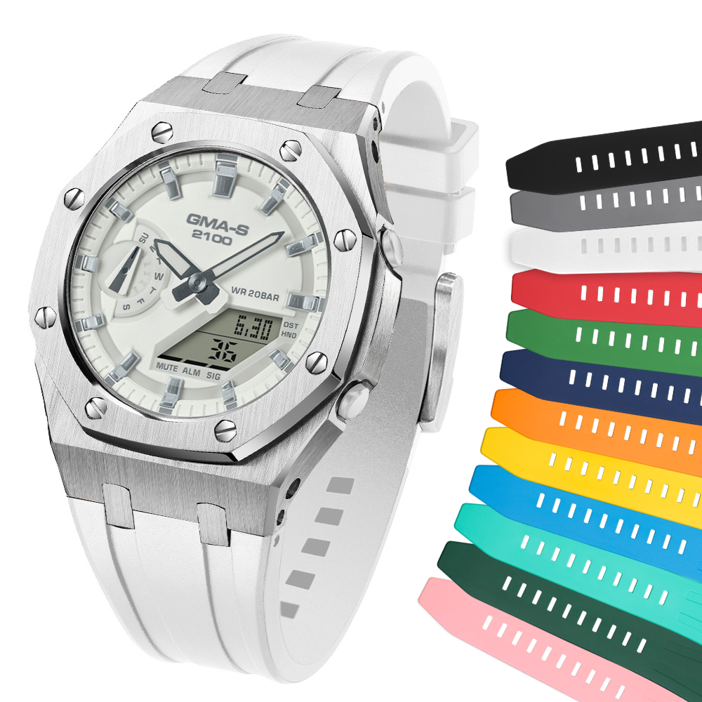 [SKXMOD] CasiOak Gen.4 Remake GMA-S2100 Series Modding Kits | Rubber Band Version