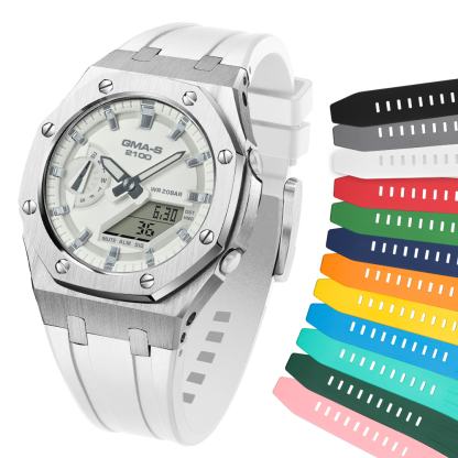 [SKXMOD] CasiOak Gen.4 Remake GMA-S2100 Series Modding Kits | Rubber Band Version