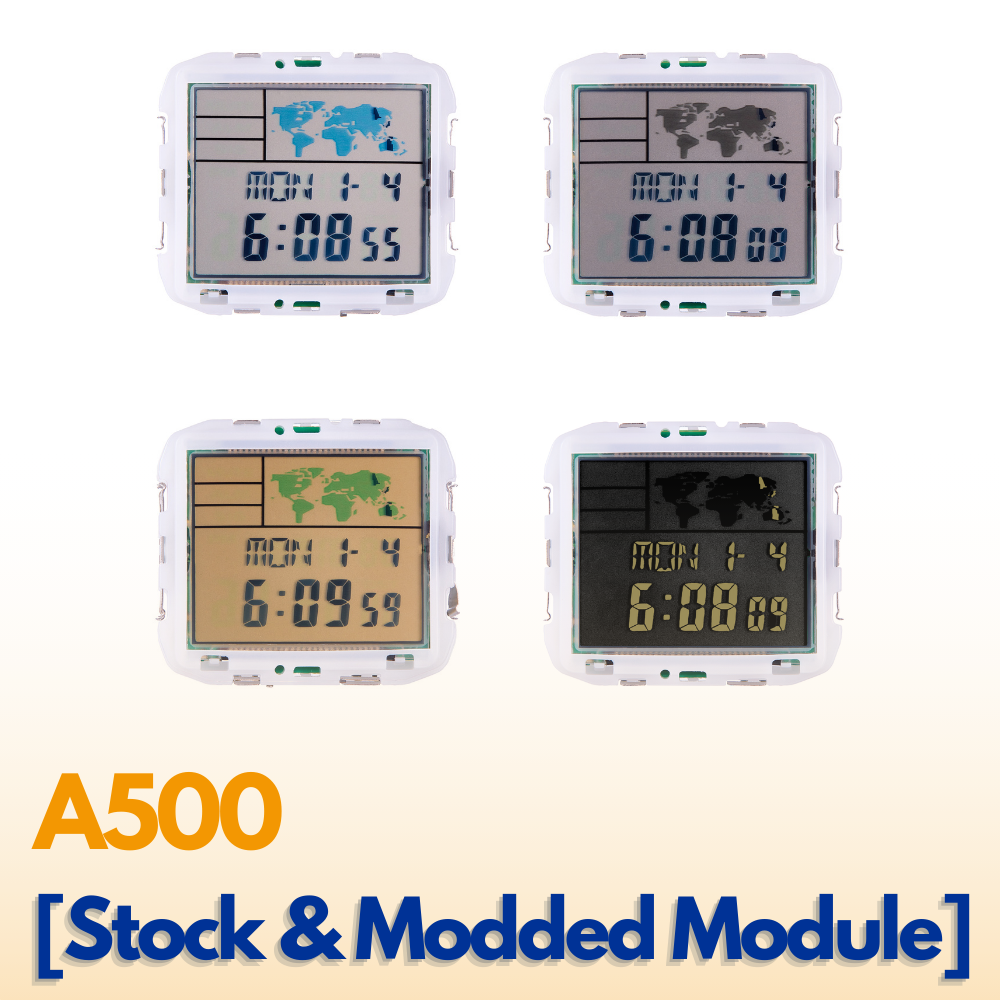 Casio A500 Stock and Modded Modules