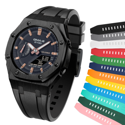 [SKXMOD] CasiOak Gen.4 Remake GMA-S2100 Series Modding Kits | Rubber Band Version