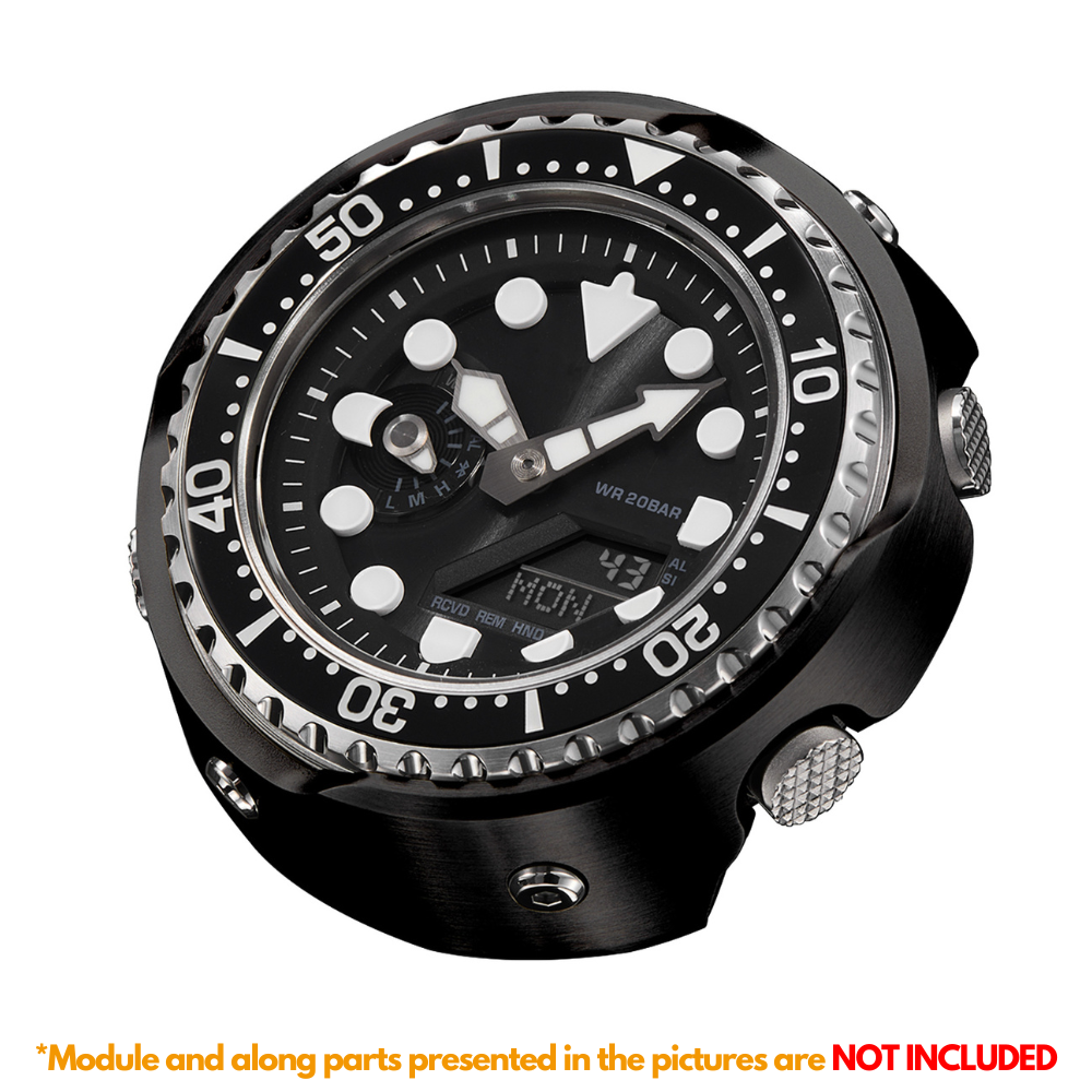 [SKXMOD] Ana-Digi Tuna Modding Kits | Stainless Steel Version