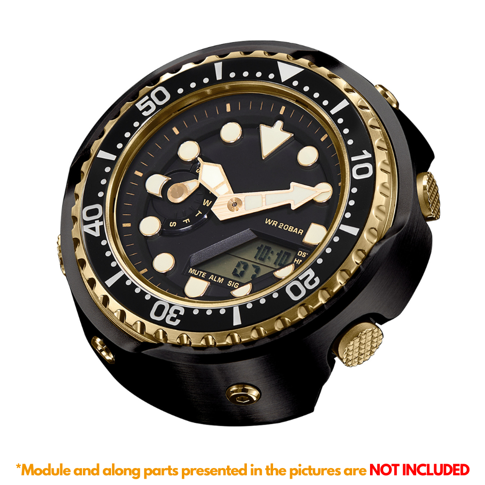 [SKXMOD] Ana-Digi Tuna Modding Kits | Stainless Steel Version