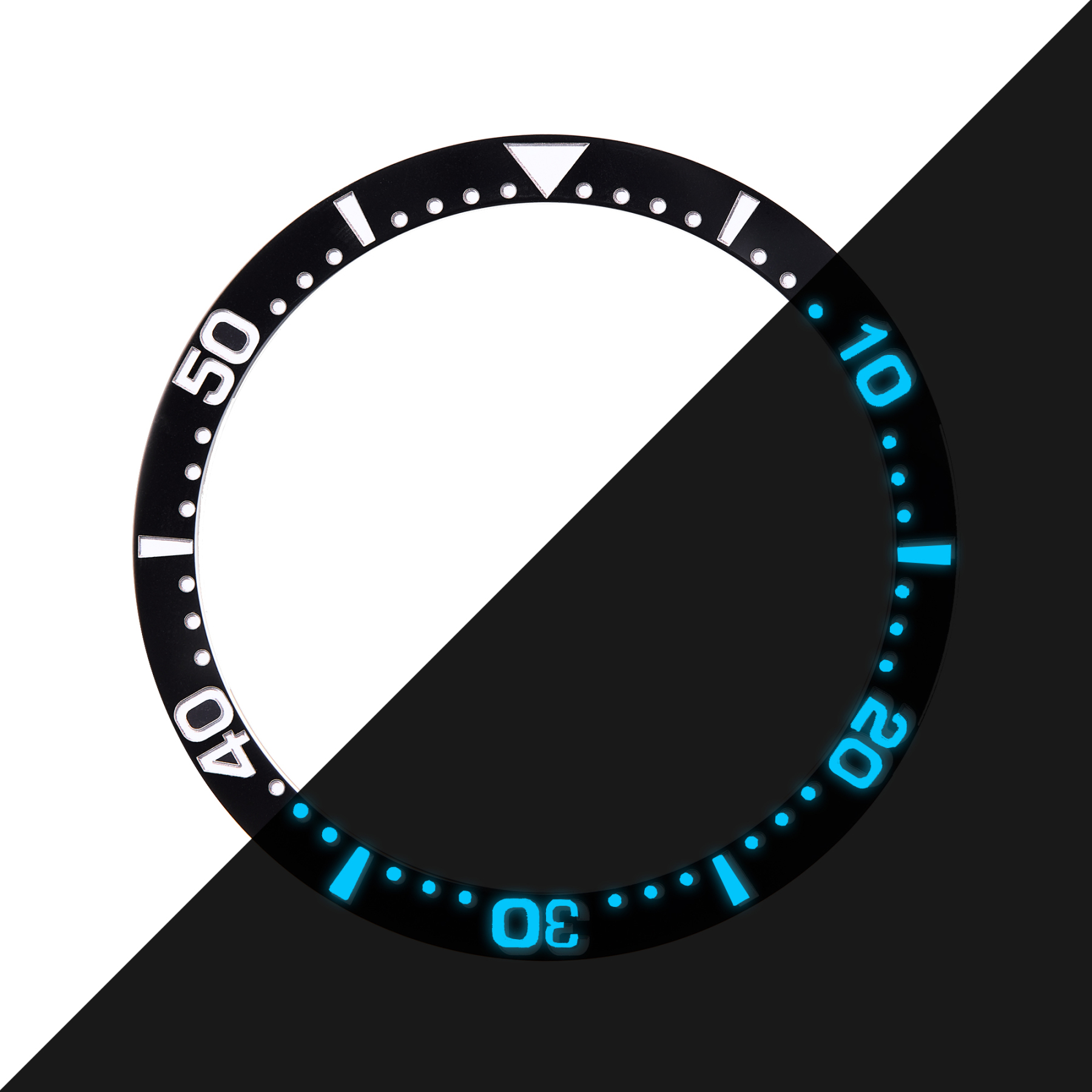 [SKXMOD] Bezel Inserts for Ana-Digi Tuna Modding Kits