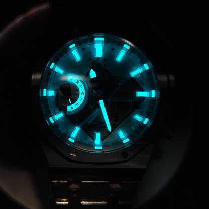 Transparent Dials, Hour Markers & Chapter Rings for GA-2100/2110 Series