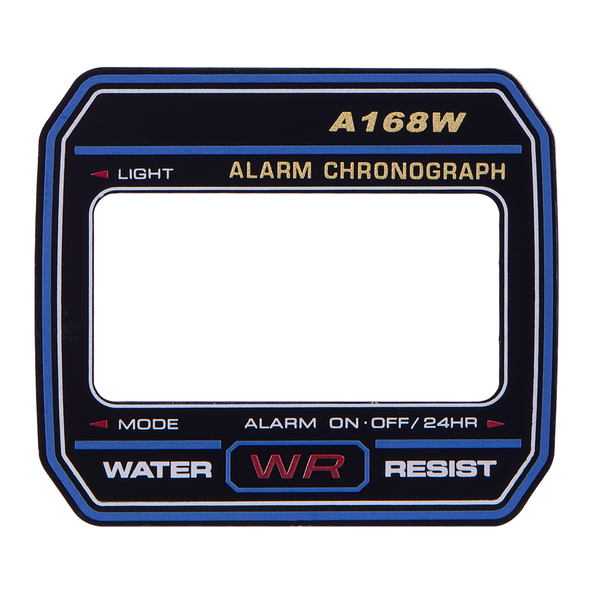 Faceplates for A168 & F-105W Series Modding Kits