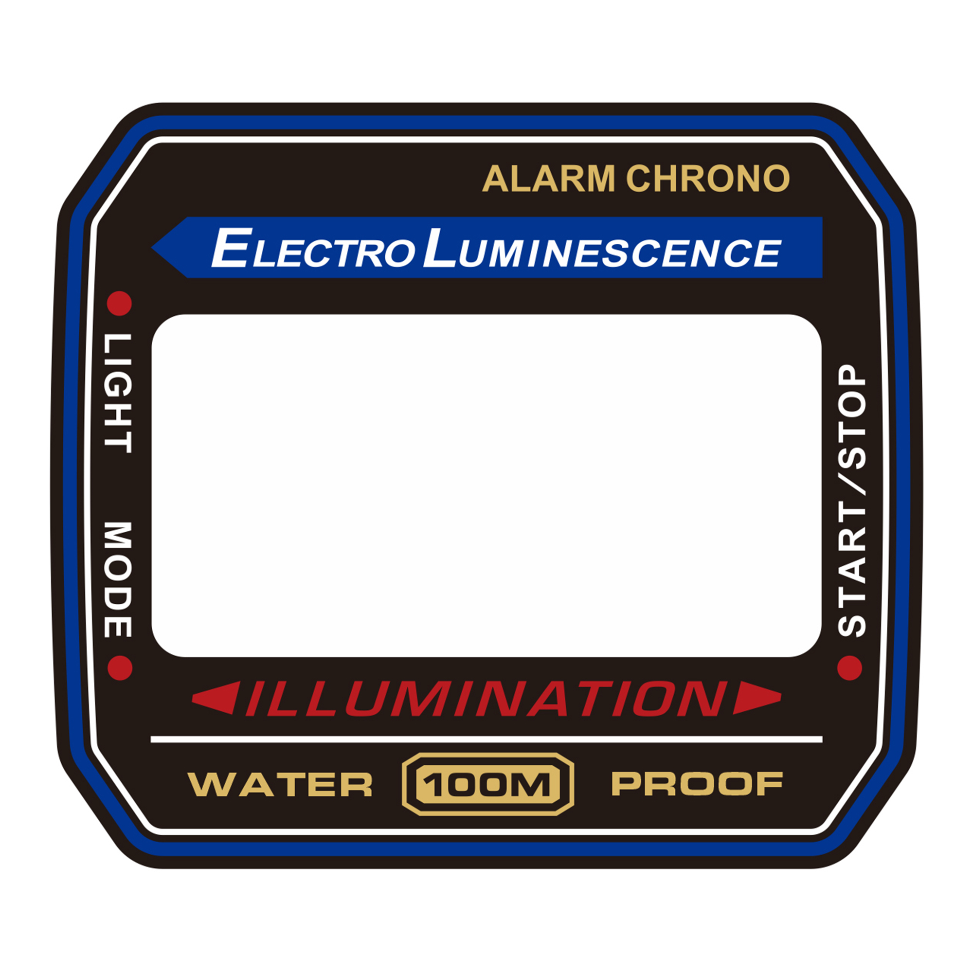 Faceplates for A168 & F-105W Series Modding Kits