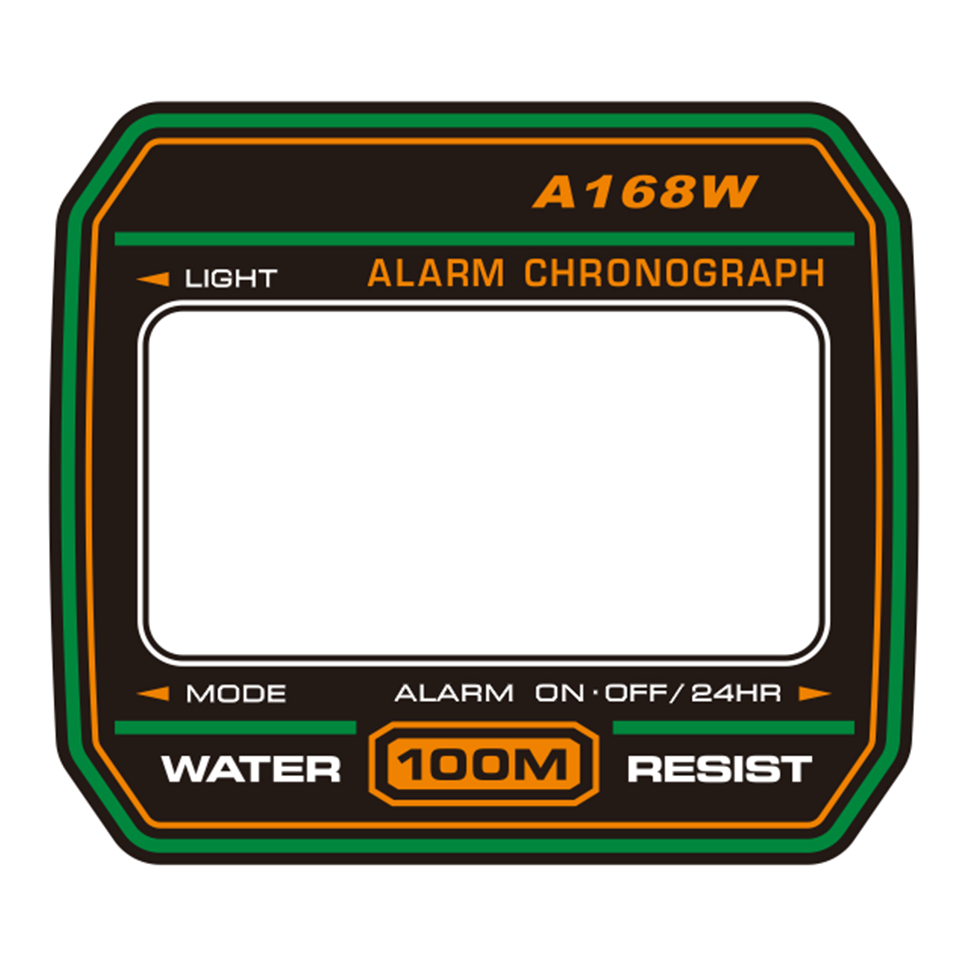 SKXMOD] Faceplates for A168 & F-105W Series Modding Kits