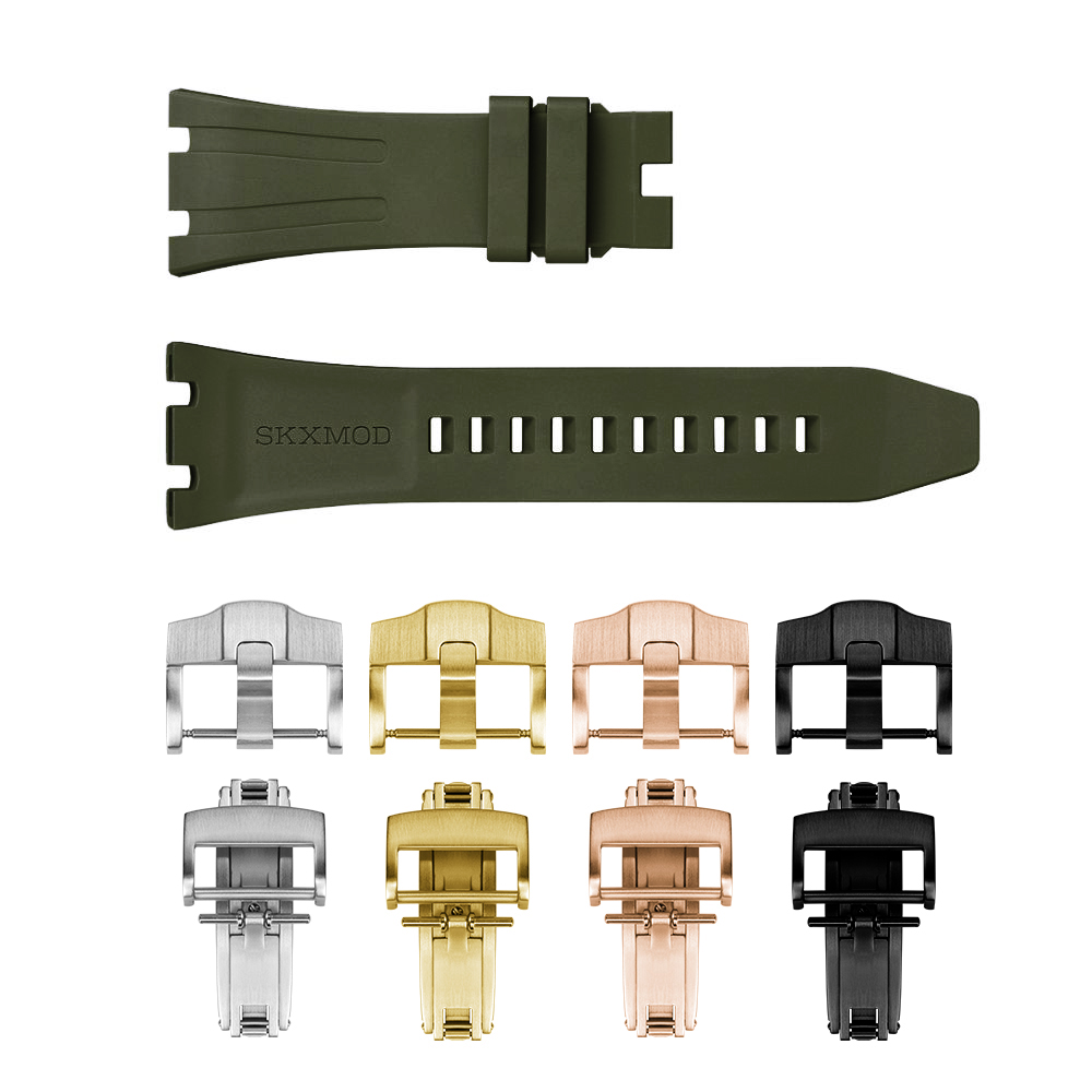 [SKXMOD] FKM Rubber Bands for CasiOak Gen.6 "Ultra" Modding Kits