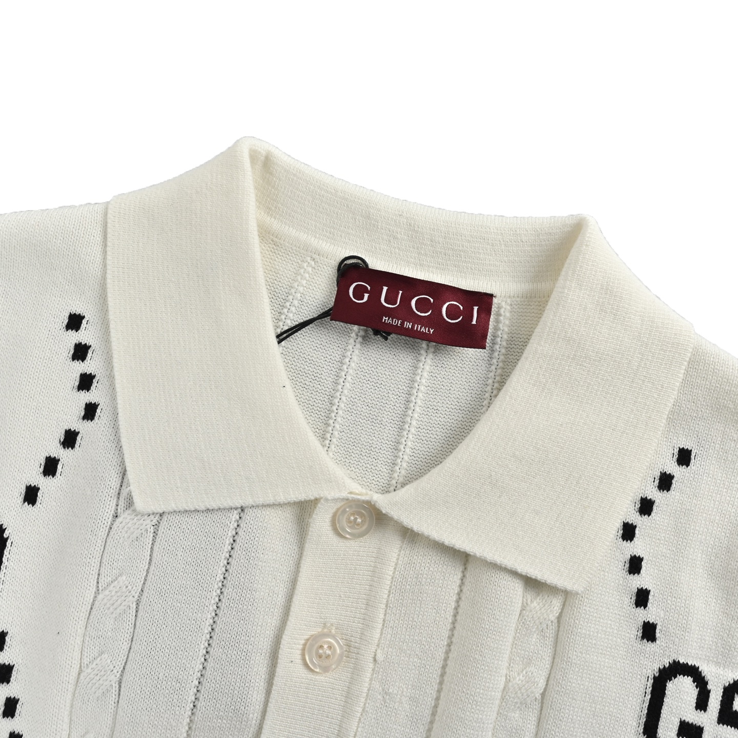 GUCCI KNITTING POLO