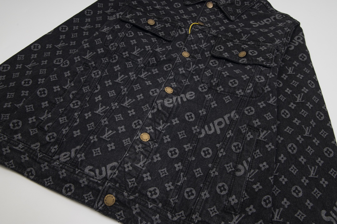 LV X Supreme Denim Jacket