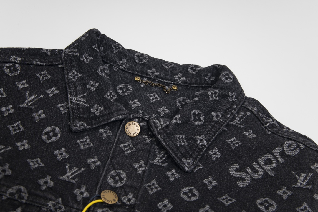 LV X Supreme Denim Jacket