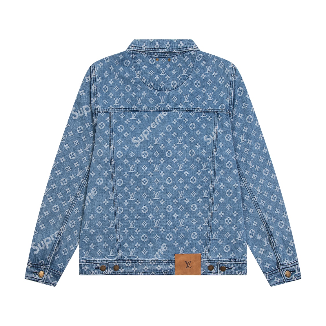 LV X Supreme Denim Jacket