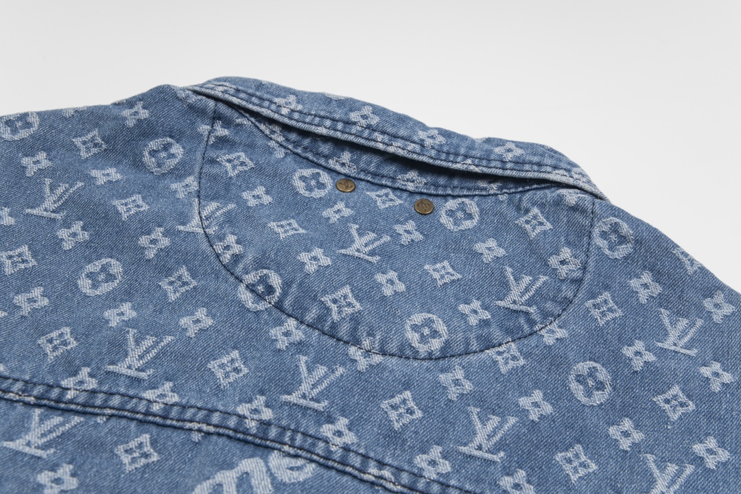 LV X Supreme Denim Jacket