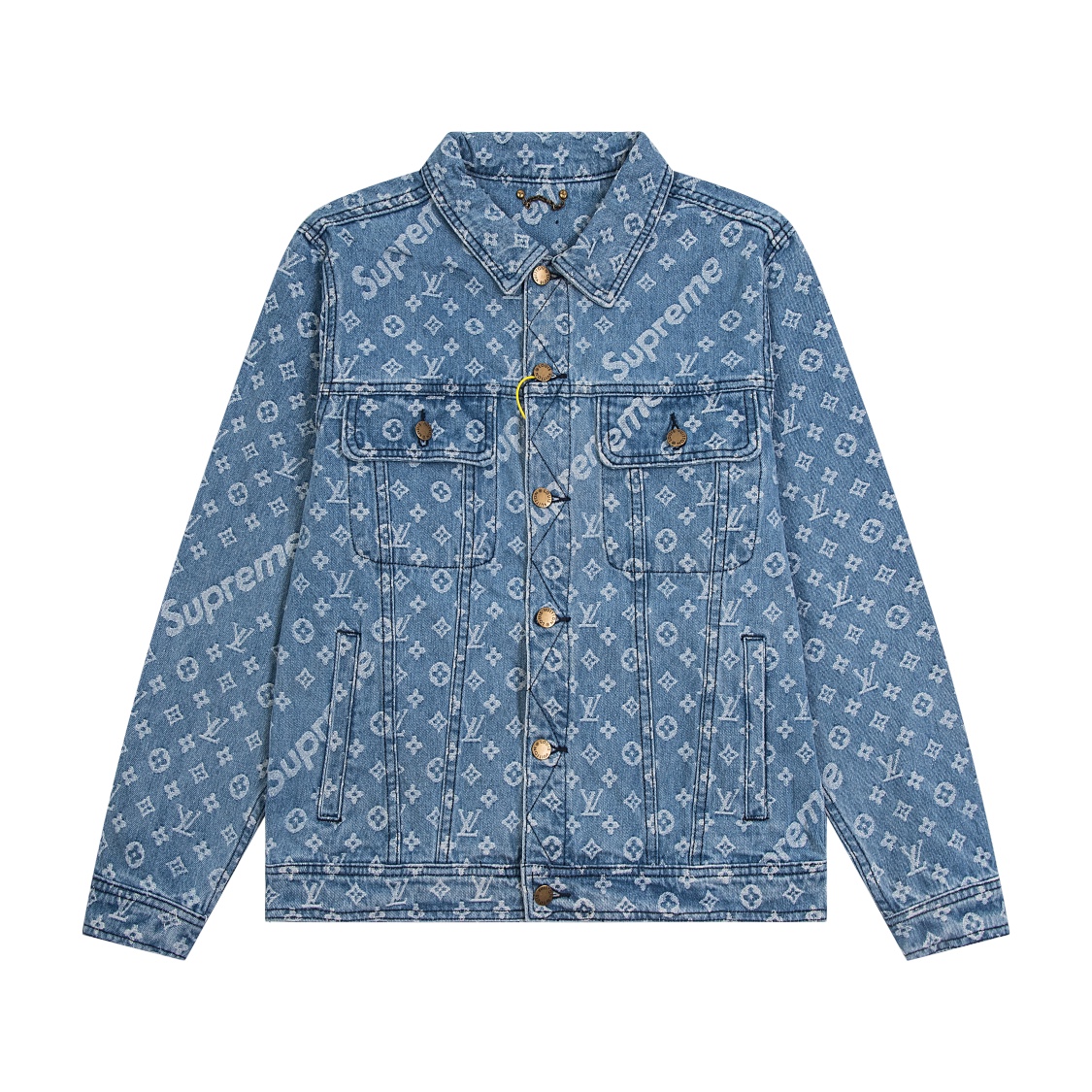 LV X Supreme Denim Jacket