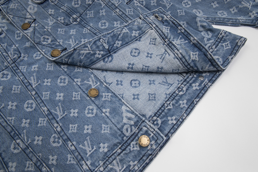 LV X Supreme Denim Jacket