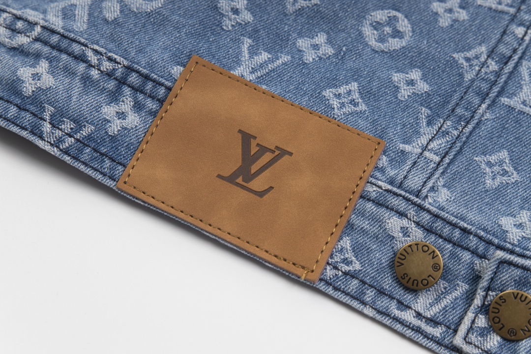LV X Supreme Denim Jacket