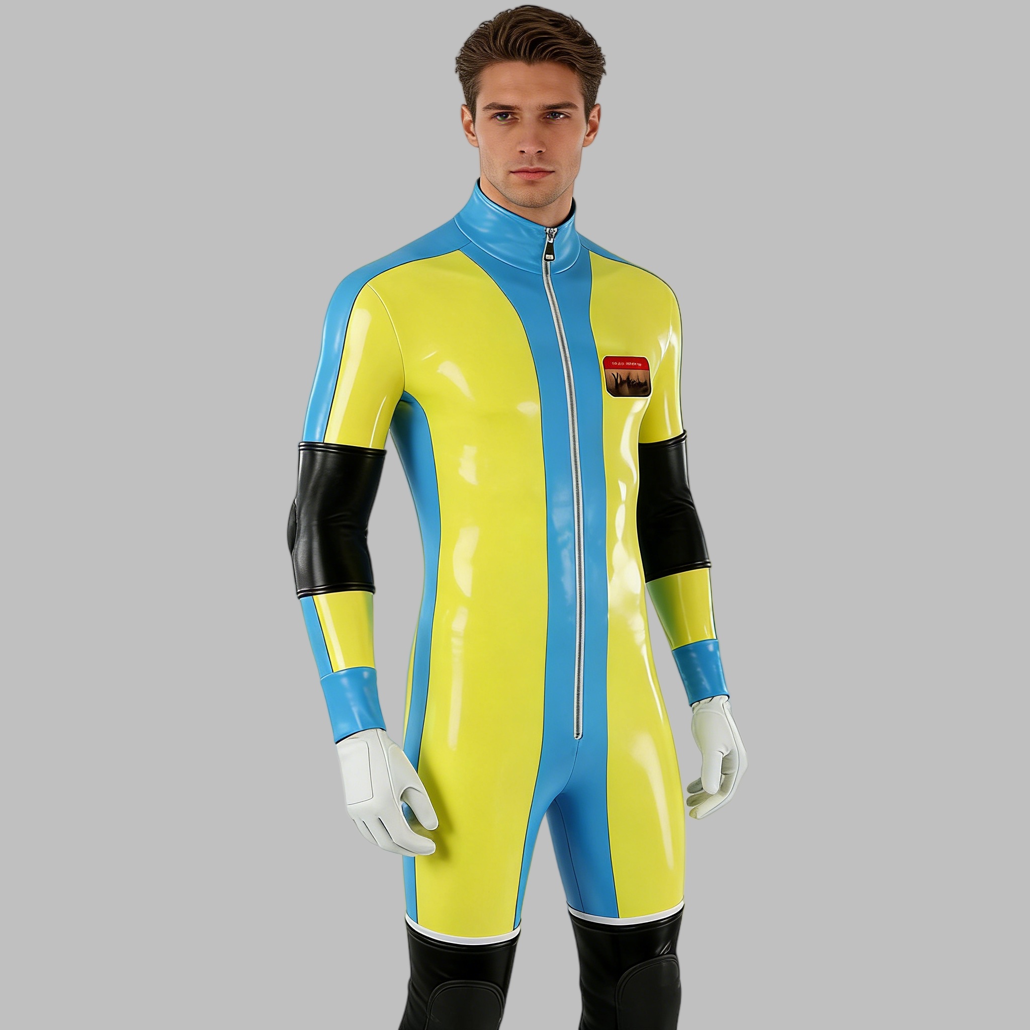 Dispatched Waterboy Cosplay Costume Men Fantasy Jumpsuit 