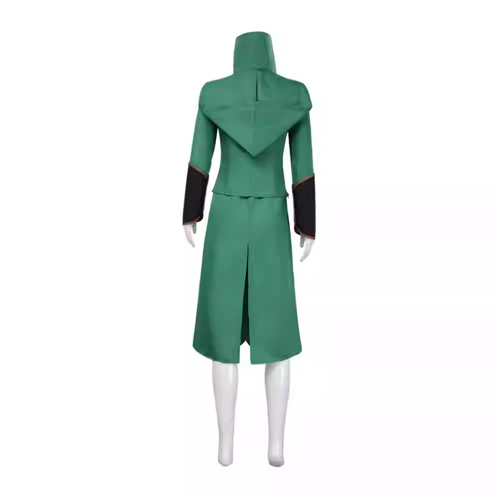 The Lord Of The Rings: The War of the Rohirrim (2024) Galadriel Women Green Outfit Cosplay Costume