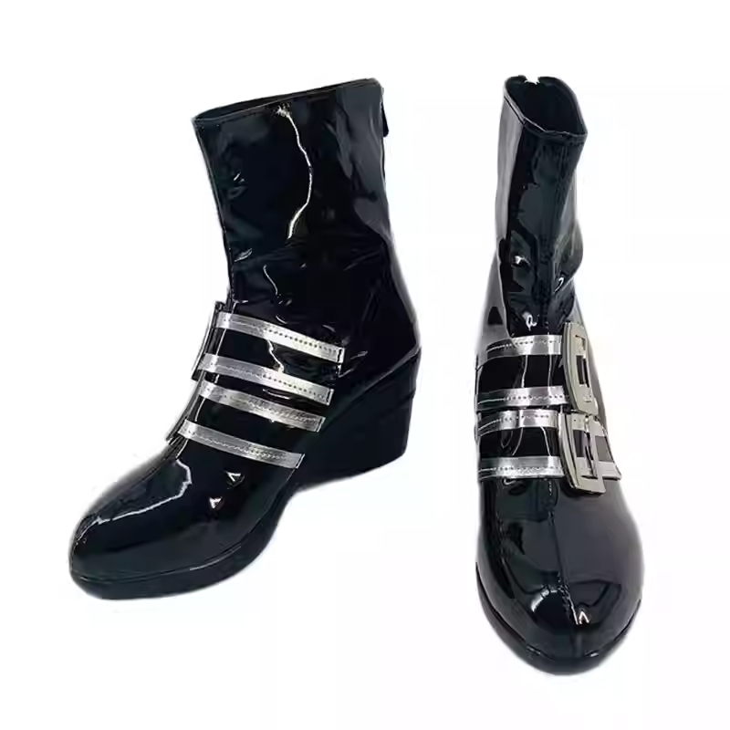 PROMARE LIO FOTIA Yellow Green Cosplay Shoes Boots