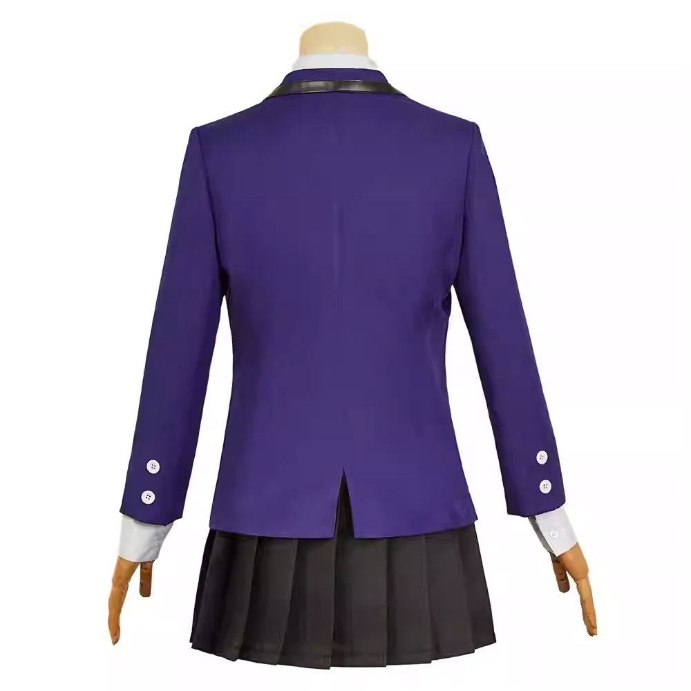 Mobile Suit Gundam GQuuuuuuX (2025) Nyaan Purple Uniform Skirt Outfits Cosplay Costume