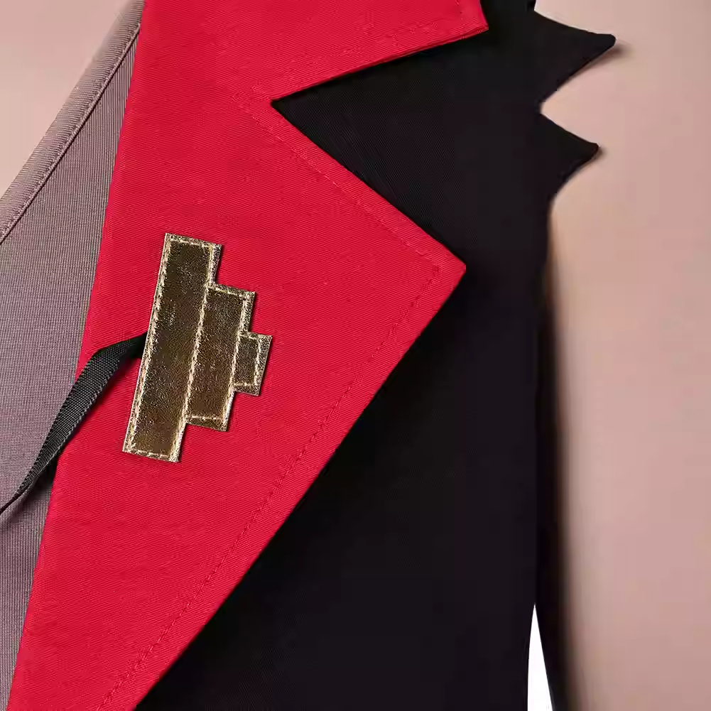 Helluva Boss Hazbin Hotel Satan Black Outfit Cosplay Costume Outfits Halloween Carnival Suit