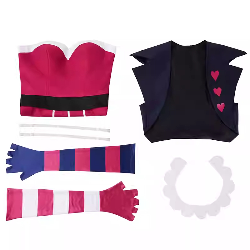 Hazbin Hotel Velvet B Edition Cosplay Costume
