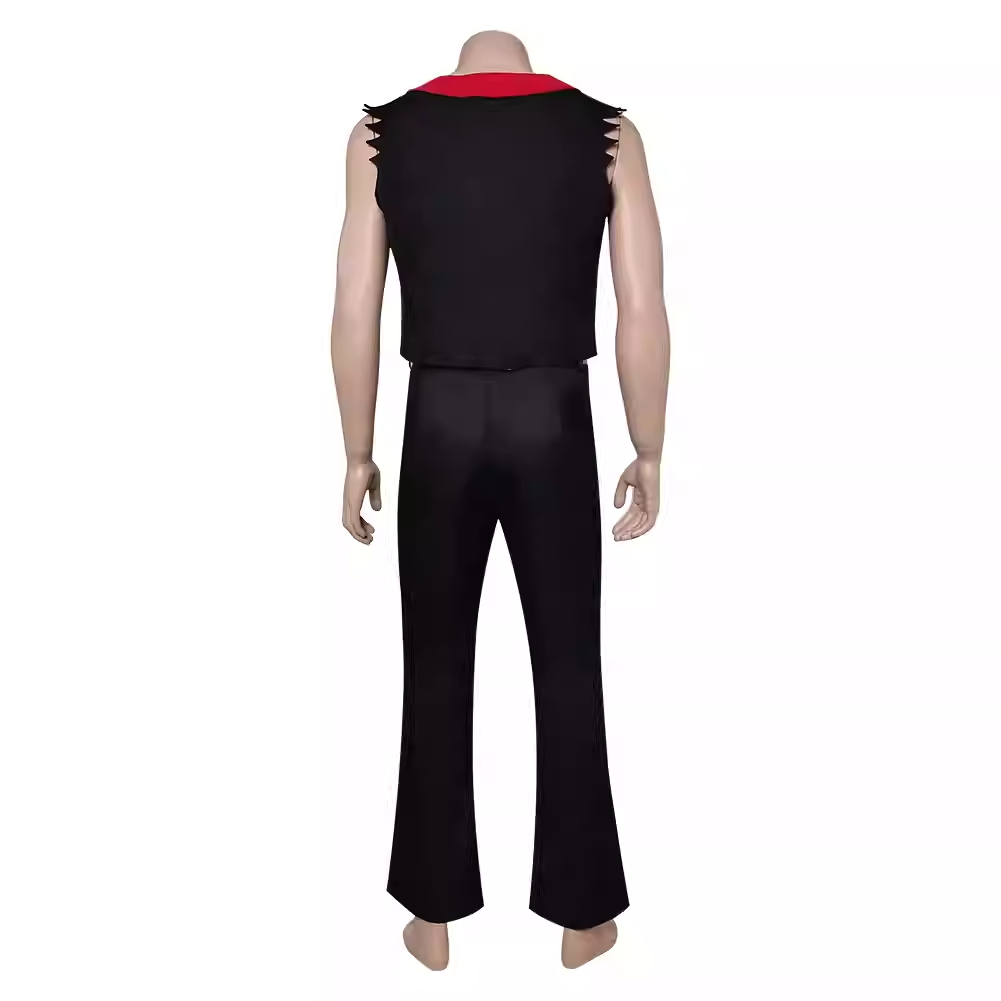 Helluva Boss Hazbin Hotel Satan Black Outfit Cosplay Costume Outfits Halloween Carnival Suit