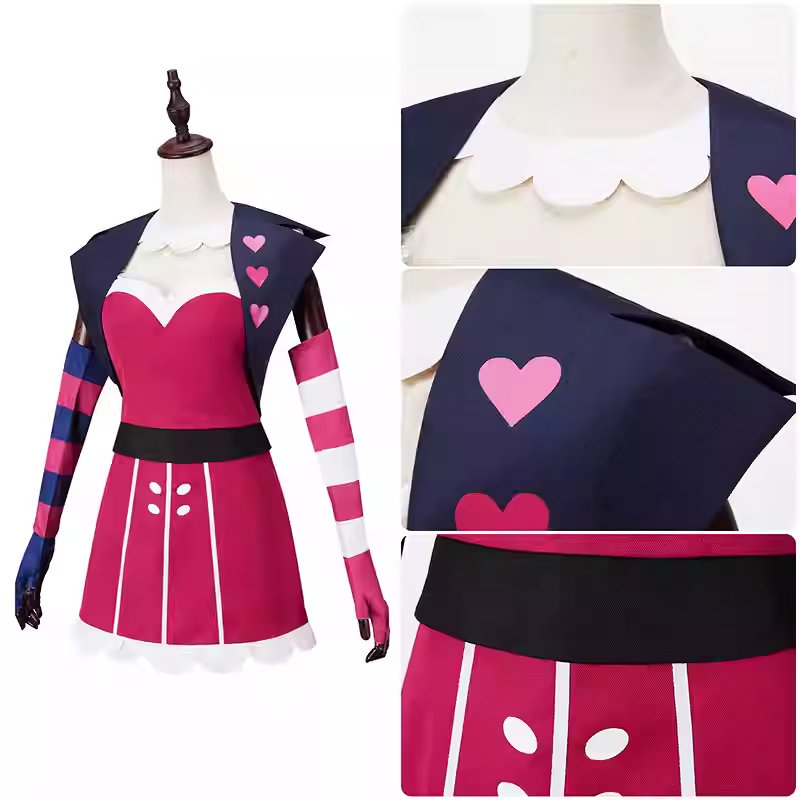Hazbin Hotel Velvet B Edition Cosplay Costume