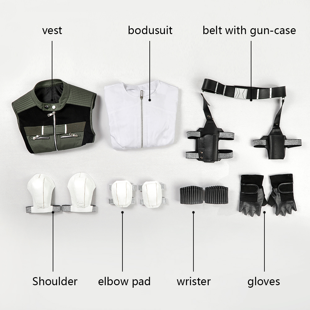 Marvel Movie Black Widow The Movie Yelena Belova Cosplay Costume  4752