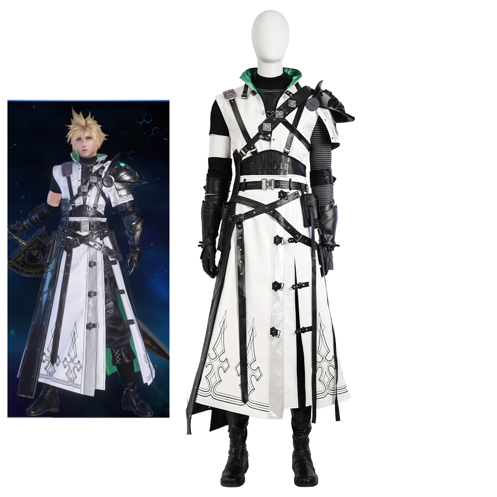 Final Fantasy Cloud Strife Cosplay Costume Wig Full Set M20240697