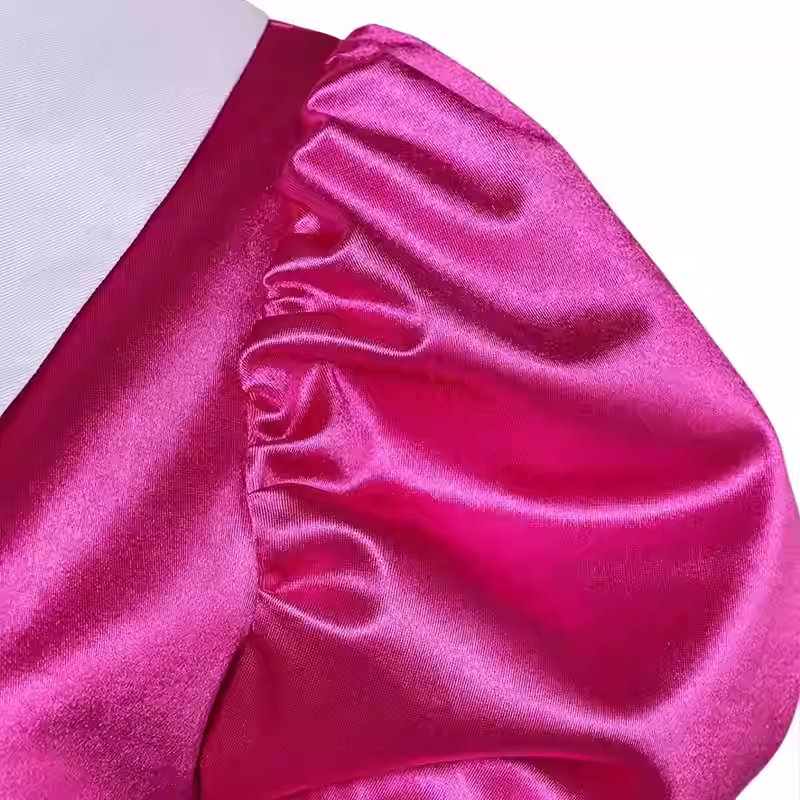 Riley Andersen Women Rose Red Dress Carnival Halloween Cosplay Costume