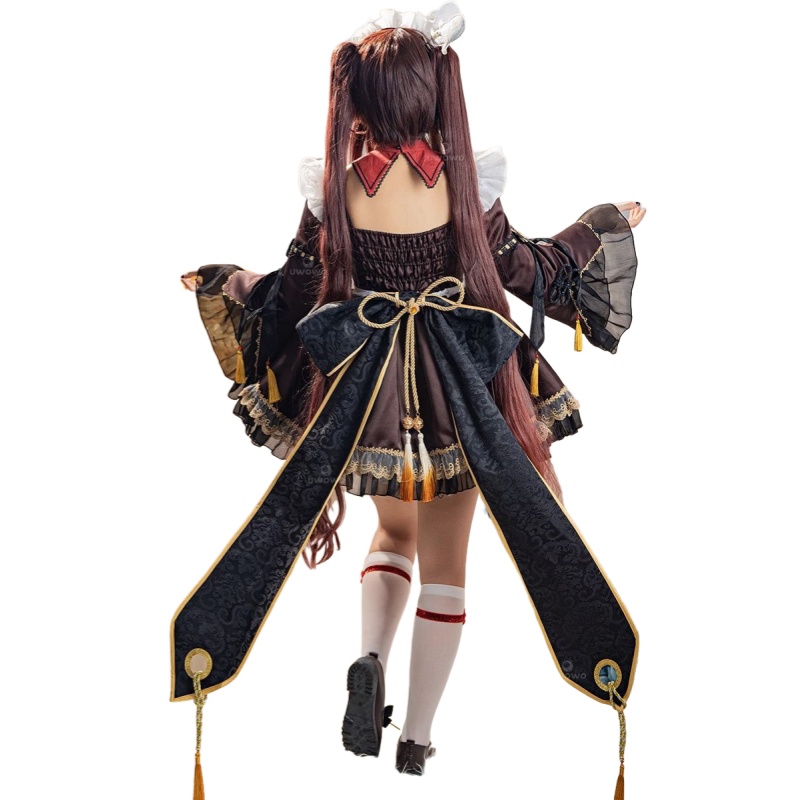 Genshin Impact Game Hu Tao Cosplay Costume