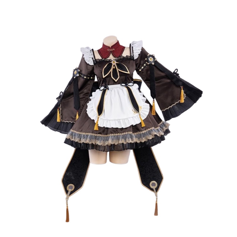 Genshin Impact Game Hu Tao Cosplay Costume