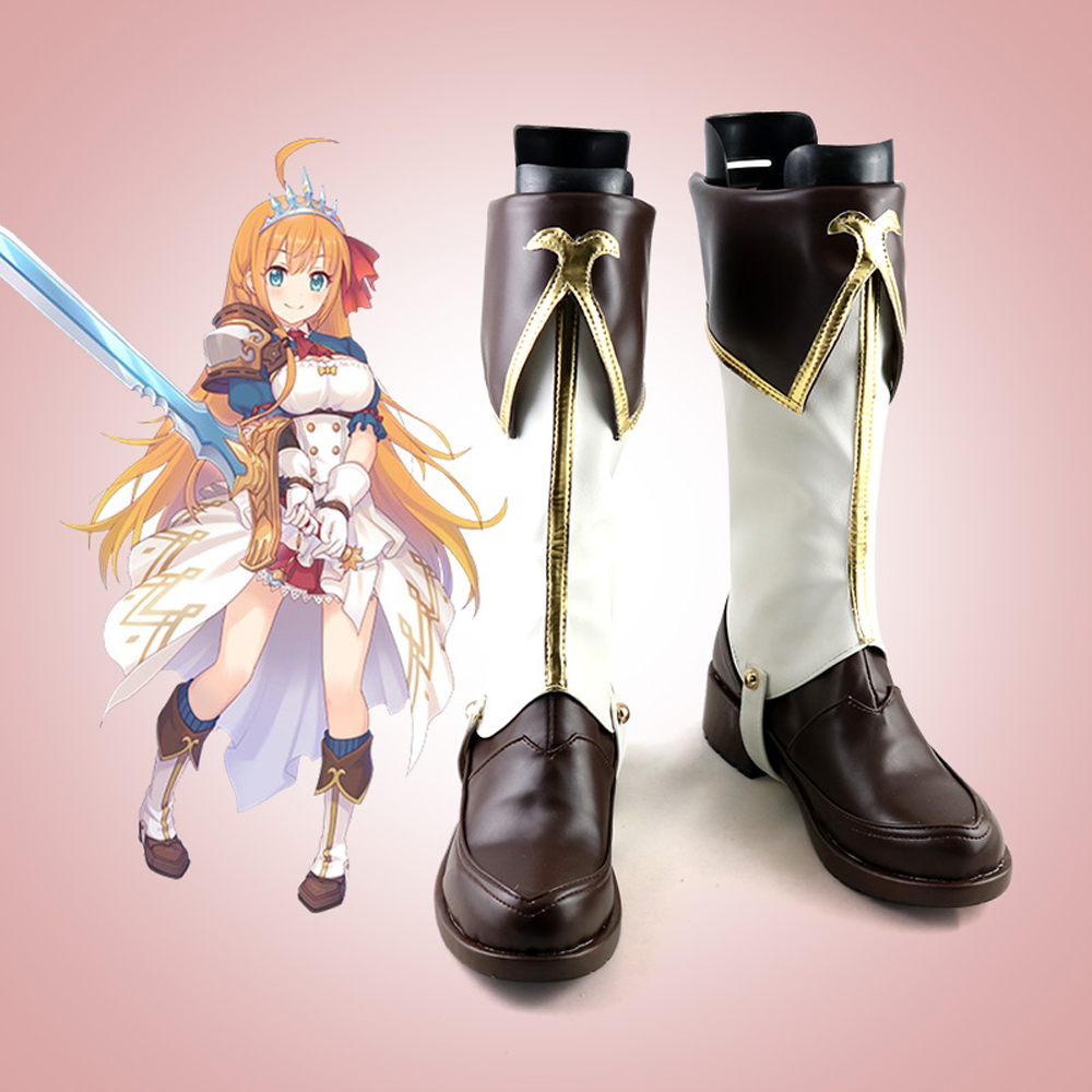 Princess Connect! Re:Dive Pecorine Shoes Cosplay Women Boots