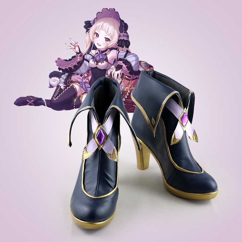 Game PrincessConnect Re Dive Nijimura Yuki Cosplay Shoes Custom Made Boots